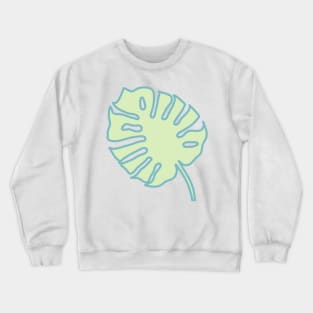 monstera leaf Crewneck Sweatshirt